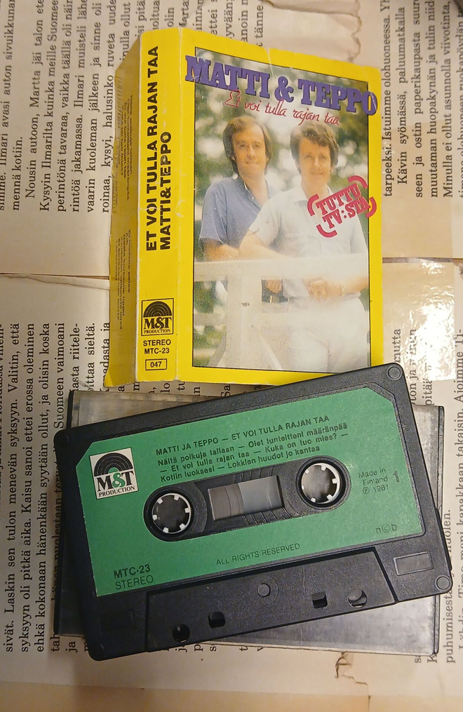 Matti ja Teppo - Et voi tulla rajan taa (C-kasetti)