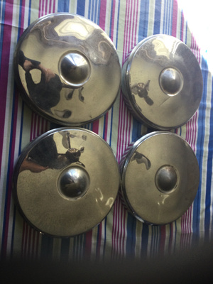 60 luvun kromikupit 4kpl