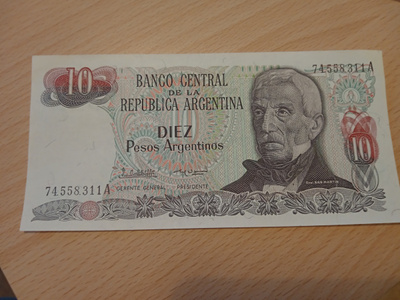 ARGENTIINA 10 ARS