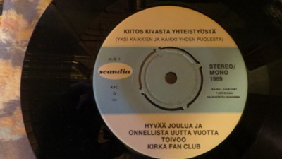kirka 7": kirka fan club julkaisu 1969!