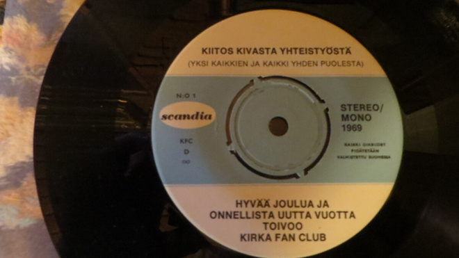 kirka 7": kirka fan club julkaisu 1969!