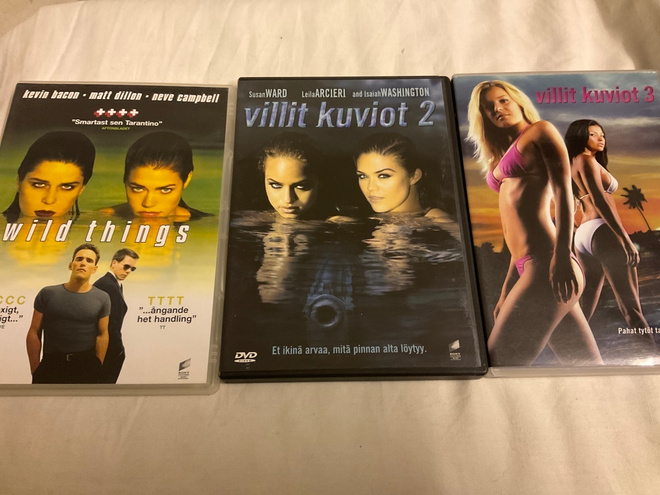 Wild things 1-3 - Villit kuviot 1-3  (dvd)