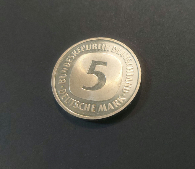 5 Mark 1995 A Saksa – Key date, lyöntimäärä 20 000 kpl - UNC