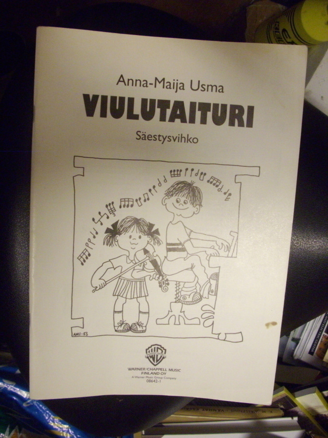 Anna-Maija Usma: VIULUTAITURI Säestysvihko (Sis.postikulut)