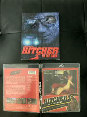 Hitcher In The Dark Blu Ray Vinegar Syndrome OOP