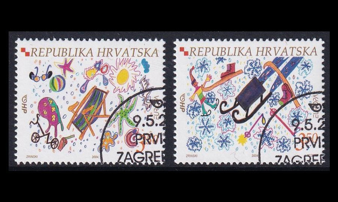 Kroatia 684-5 o Europa loma (2004)