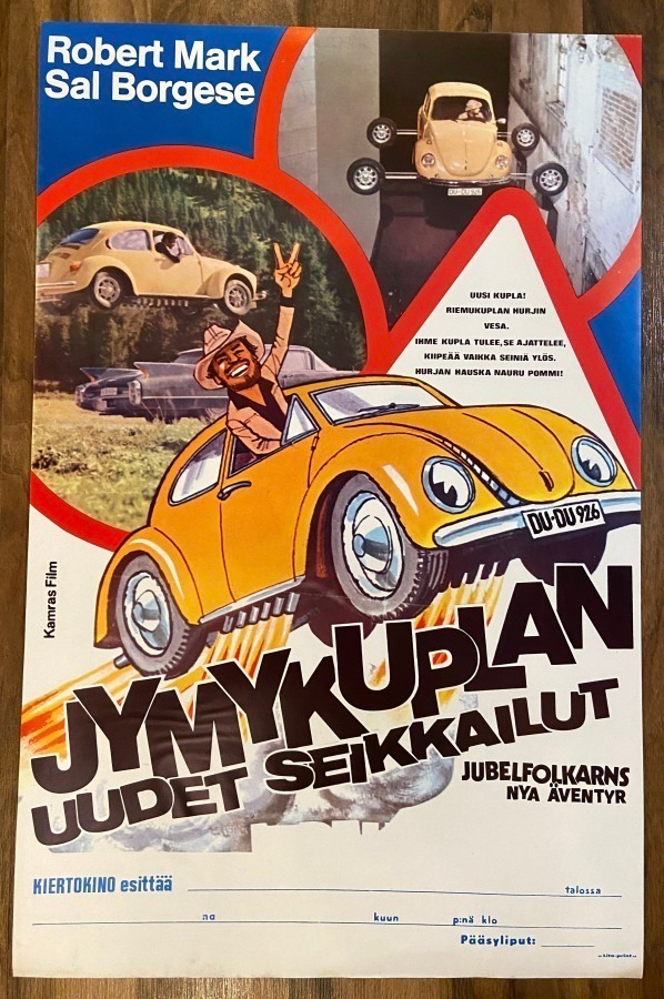 Vanha elokuvajuliste: Jymykuplan uudet seikkailut