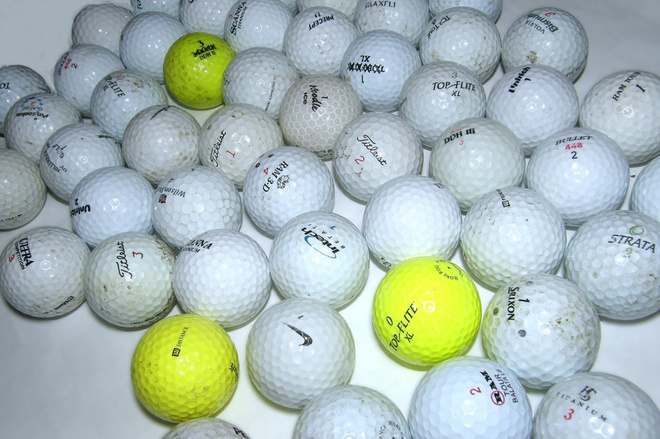 Käytetyt Golfpallot (52 kpl)