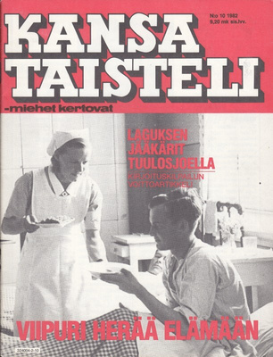 Kansa Tasteli 10/1982 Laguksen jääkärit Tuulosjoella