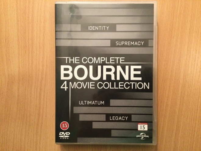 The Complete Bourne 4 Movie collection- DVD••