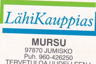 Jumisko. Mursu     b590