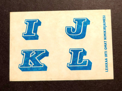 Hellas Tarra Jenkki I J K L