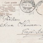 Postikortti, Rakastuneet, vanha vuodelta  1905 Loviisaan - pikkukuva 2