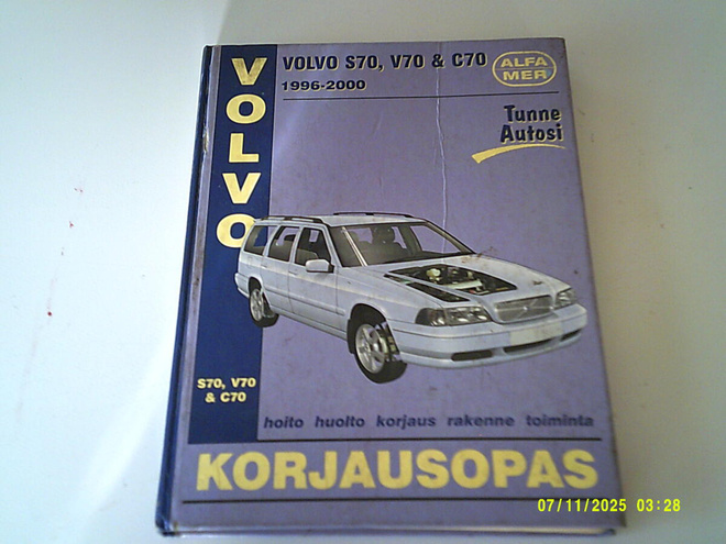 Volvo S70, V70 & C70 korjausopas; Alfamer