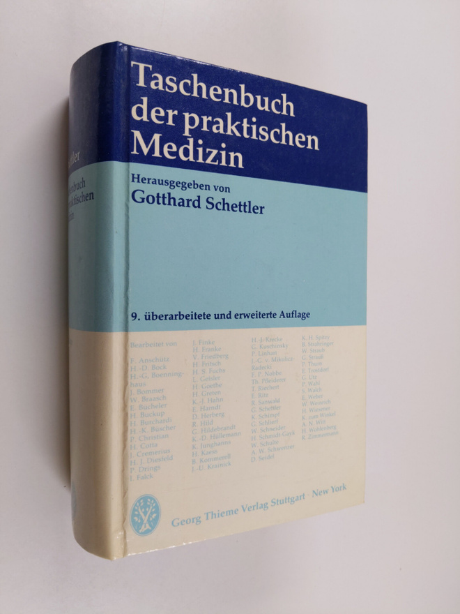 Gotthard Schettler : Taschenbuch der praktischen Medizin