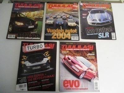 TUULILASI-lehtiä, 1,00€ kpl
