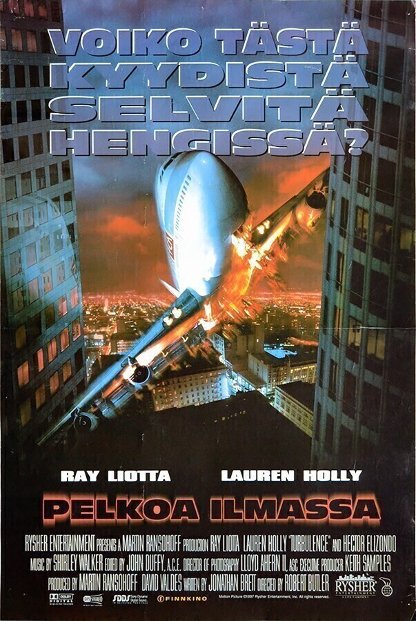 Elokuvajuliste: Pelkoa ilmassa (Ray Liotta)