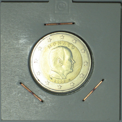 2009 MONACO 2 euro suoraan rullasta