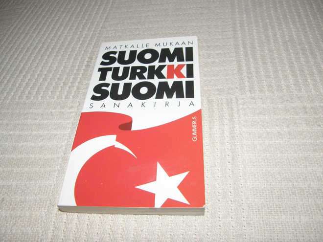 Suomi-turkki-suomi -sanakirja