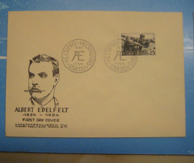 FDC-1954 Edelfeltin syntymästä 100vuotta (105)