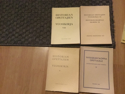 Historian opettajien vuosikirja 1958, 1963, 1968 ja 1969