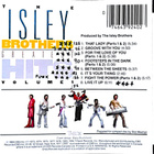 THE ISLEY BROTHERS: Hits Vol. 1 CD - pikkukuva 4