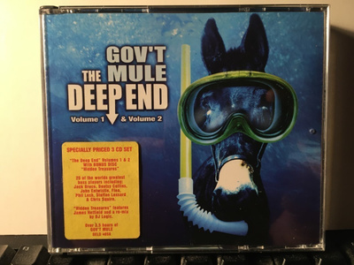 GOV'T MULE: The Deep End Vol. 1 & Vol. 2, CD x 3