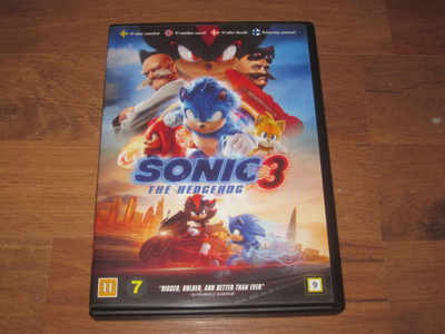 Sonic the Hedgehog 3 - Jim Carrey - DVD