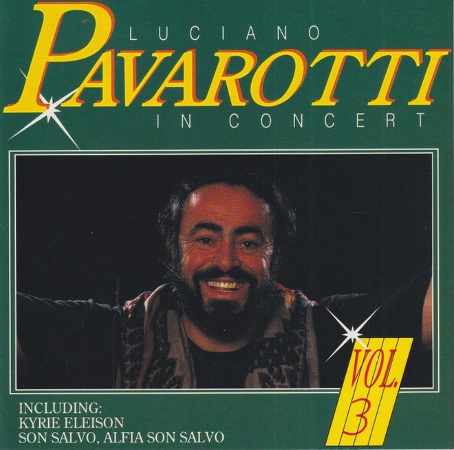 CD: Luciano Pavarotti in concert vol. 3