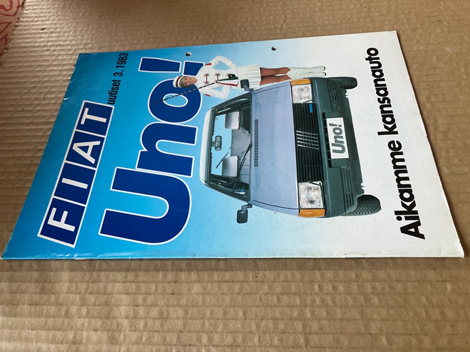 FIAT UUTISET 3/1983 HYVÄ