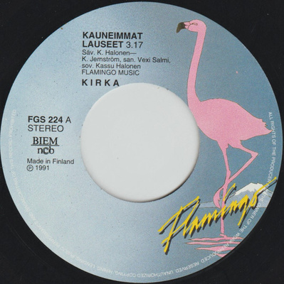Kirka : Kauneimmat Lauseet / Taivas Ja Maa 7"Single