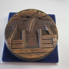 Delaware 1638-1988 pronssi mitali Finland cociety 1988 - pikkukuva 2