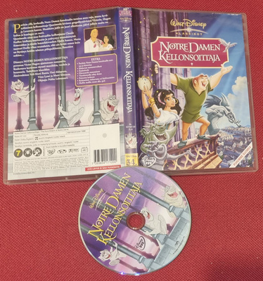 DVD Notre Damen kellonsoittaja , Disney FI