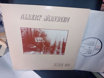 LP Albert Järvinen : Ride On ( 1991 ) SIS POSTIKULU