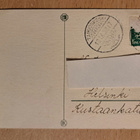 kukkakortti, neilikoita, kulkenut 1938 - pikkukuva 2