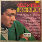 [LP] GENE PITNEY: BIG SIXTEEN VOL. 3 - pikkukuva 1