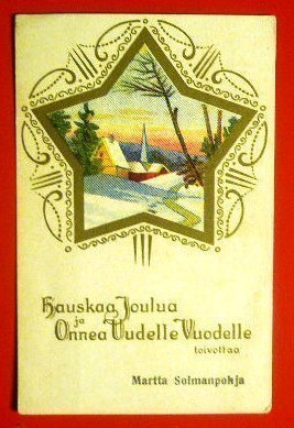 Talvimaisema tähden sisällä  1930  (K8)