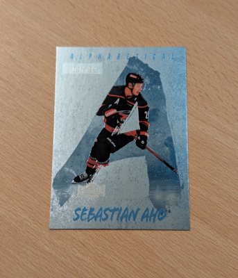 2024-25 Metal Sebastian Aho Alphabetical Spectrum /199