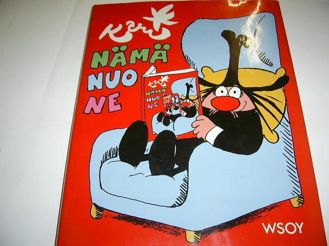 KARI : NÄMÄ NUO NE (PILAPIIRROSKIRJA) - KUIN UUSI!