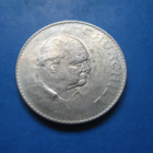 Britannia 1 crown juhlaraha Winston Churchill - 1965 - pikkukuva 1