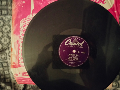 Gene Vincent 78rpm