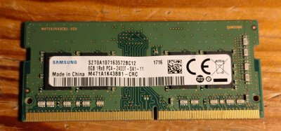 8GB DDR4 SODIMM