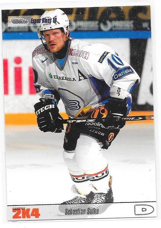 2003-04 CardSet #3 Sebastian Sulku   Espoo Blues