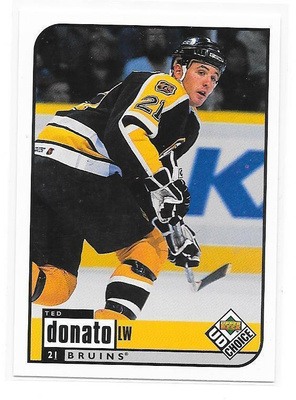 1998-99 UD Choice #11 Ted Donato Boston Bruins