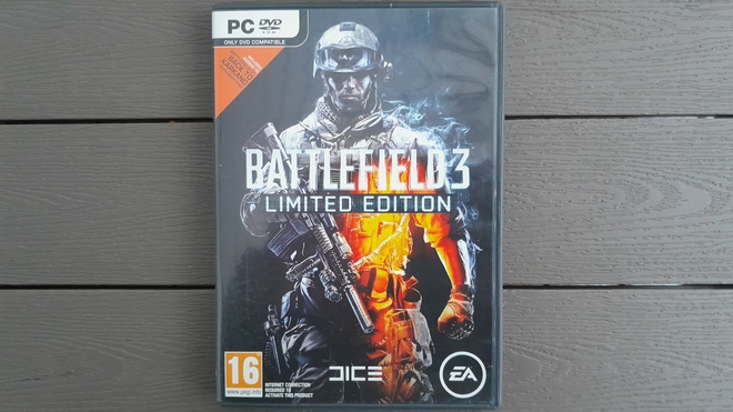 PC DVD: Battlefield 3 Limited Edition peli (2011)