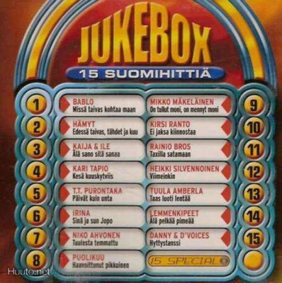 Jukebox : 15 Suomihittiä - Eri Esittäjiä - CD