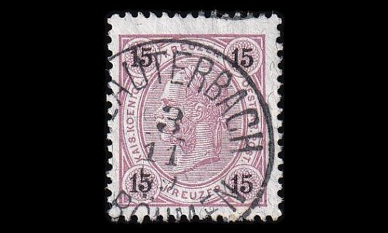 Itävalta 56C o Franz Joseph 15 Kr (K13:12½) (1890)