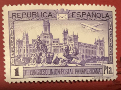 Espanja 1931 kongressi posti Panamerika