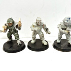 WH40K - 13kpl Rogue Trader Imperial Guard figuuria [K6] - pikkukuva 4