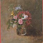 Albert Edelfelt Kukkia lasissa , 1873 - tk - pikkukuva 1